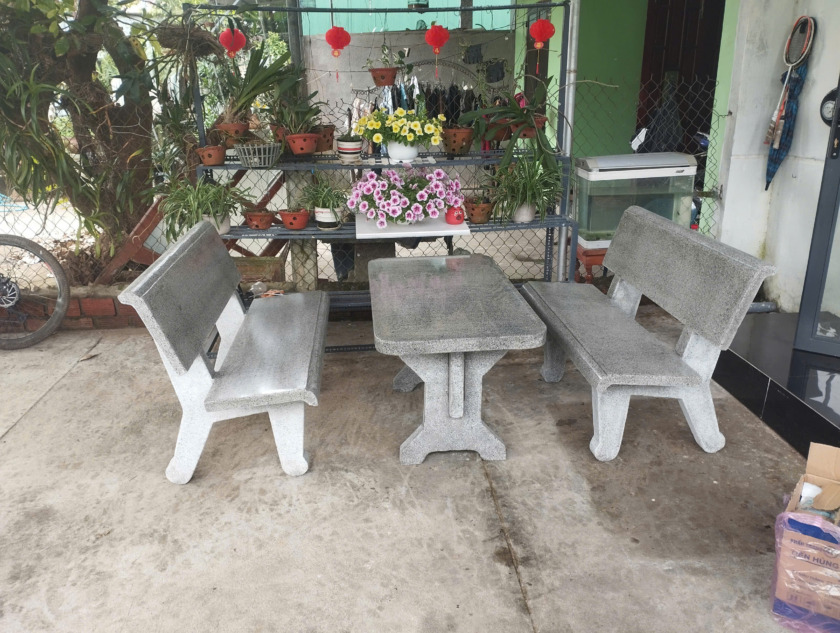BỘ GRANITO CHỮ NHẬT 1 MÀU 3