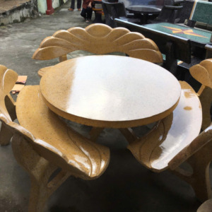 Ghế granito vỏ sò